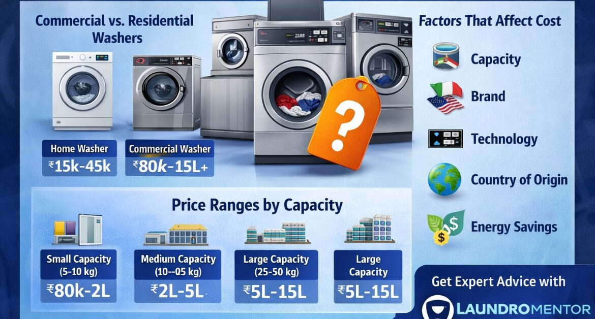 How Much Does a Commercial Washer Cost?