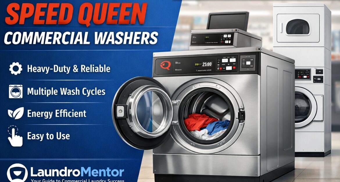 How to Use Speed Queen Commercial Washer