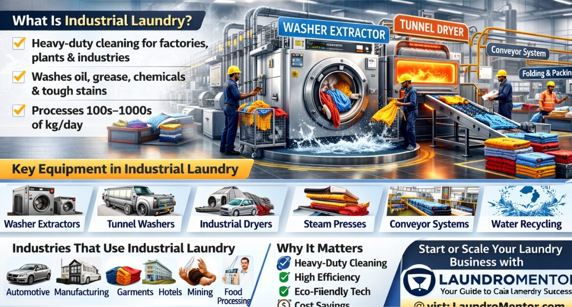 What Is Industrial Laundry