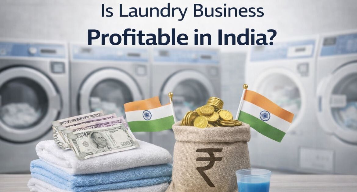 is laundry business profitable in india