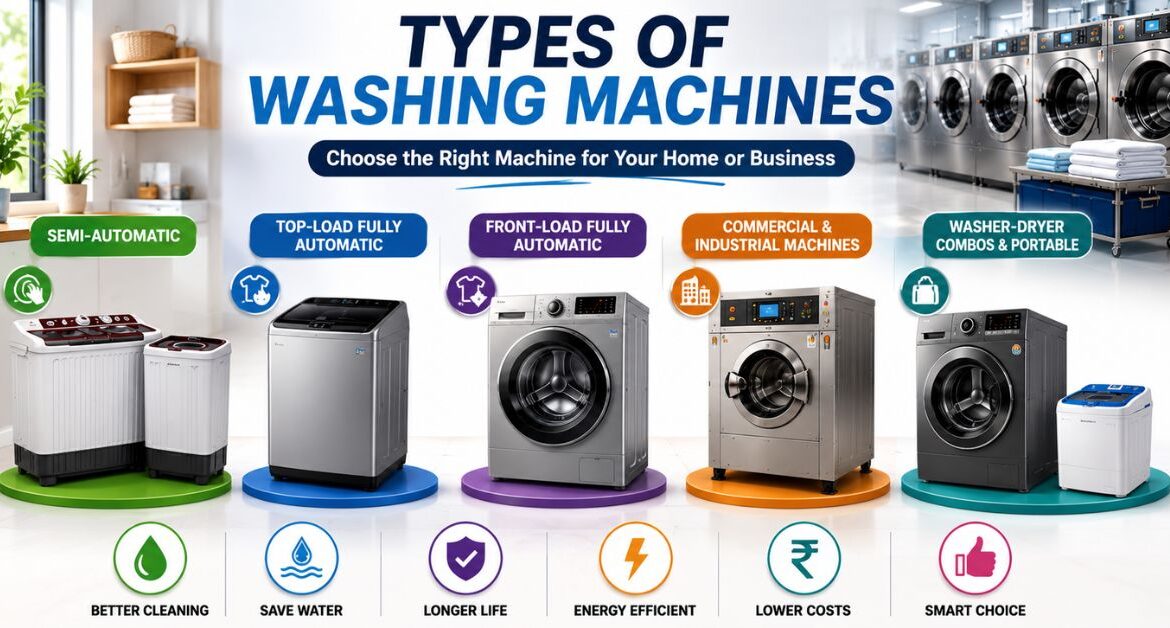 What Are the Different Types of Washing Machines?