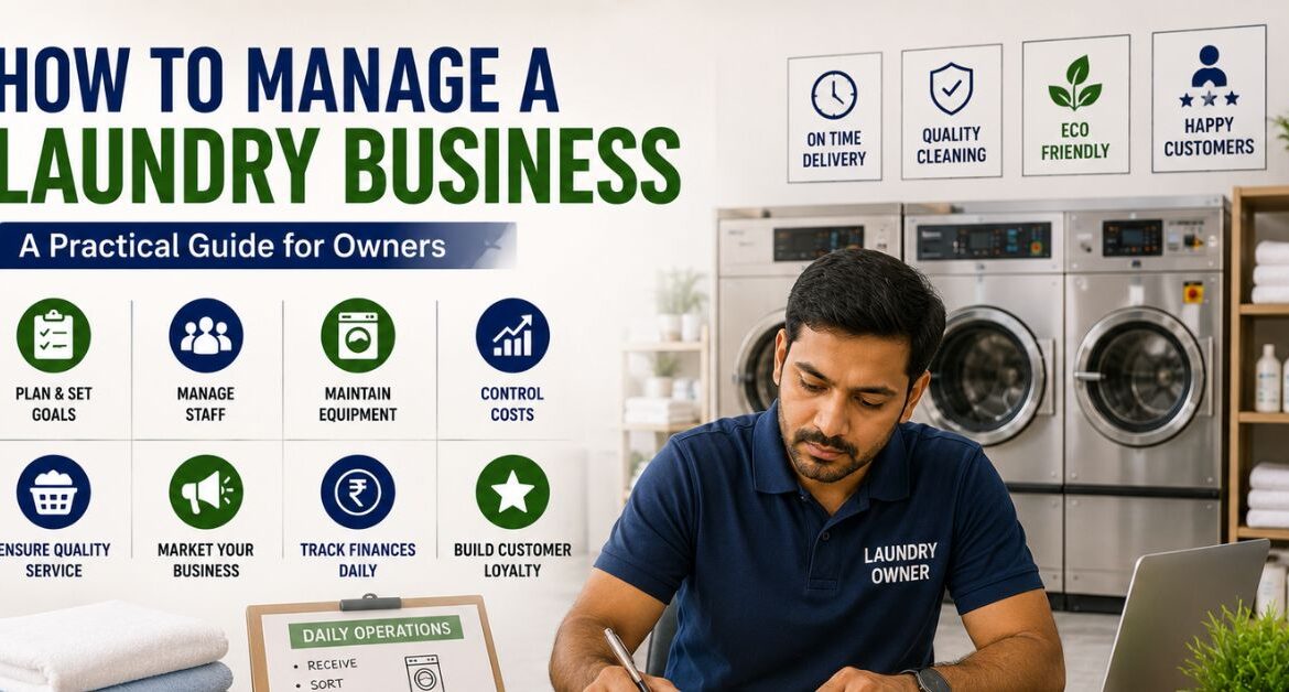 How to Manage a Laundry Business: A Practical Guide for Owners