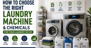 How to Choose the Right Laundry Machine & Chemicals for Your Laundry Setup