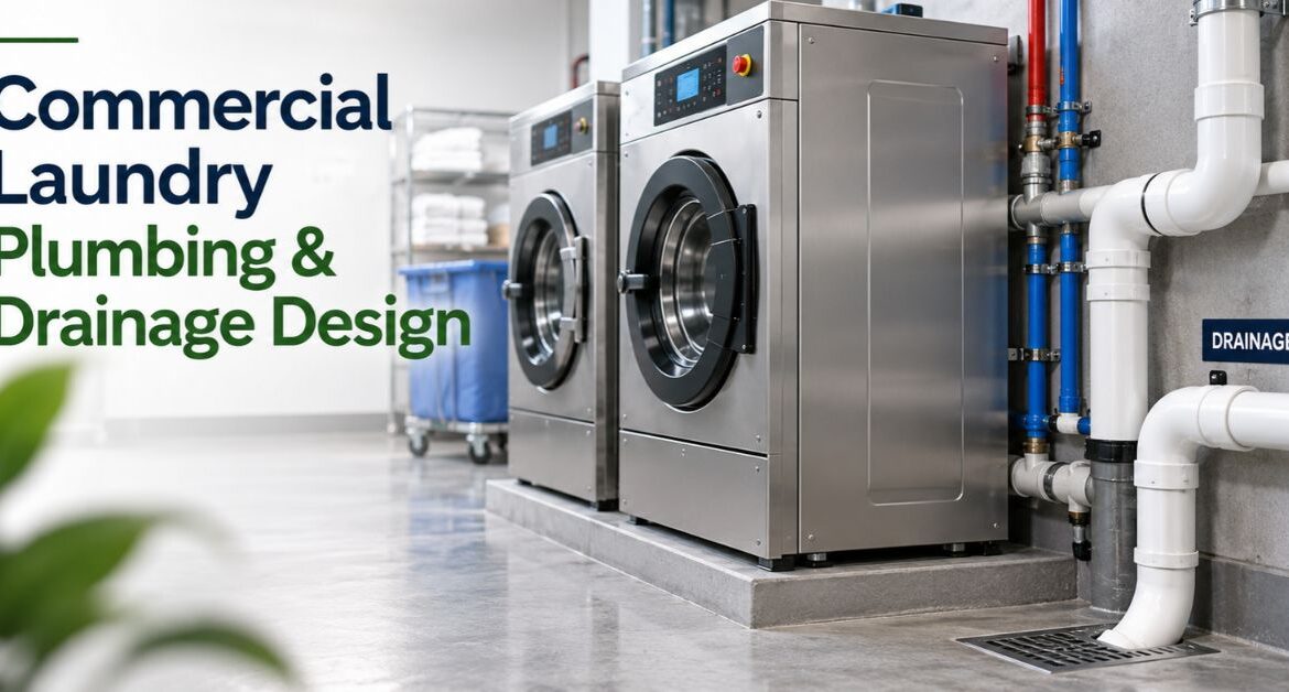 Commercial Laundry Plumbing & Drainage Design