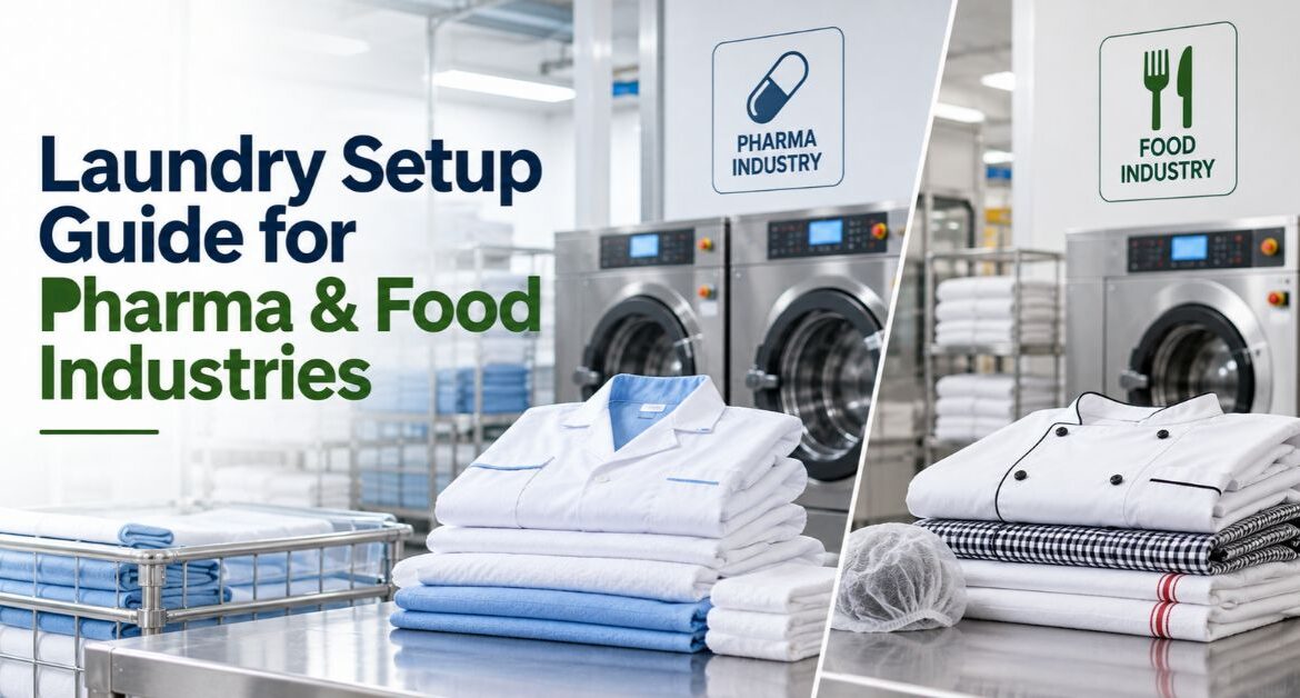 Laundry Setup for Pharma & Food Industries